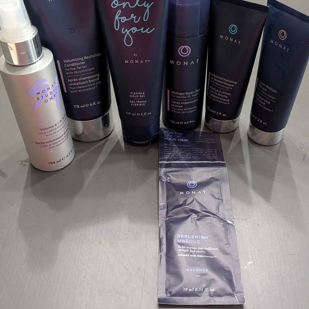 Monat Hair Care Lot - New